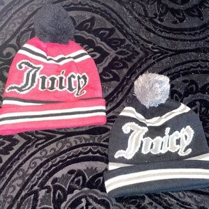 Two Juicy couture winter hats